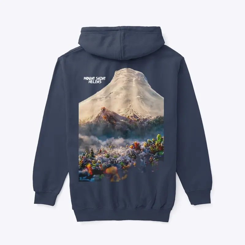 Mount Saint Helens - Zipper Hoodie