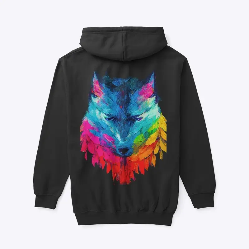 Wolf Love 4 - Zipper Hoodie