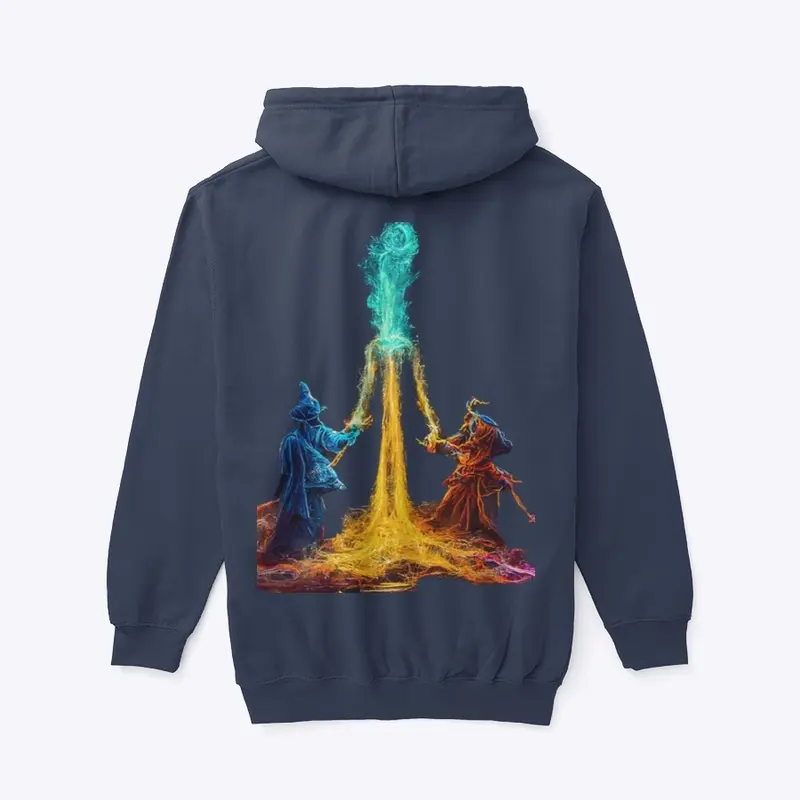 Genie vs Wizard 2 - Zippie Hoodie