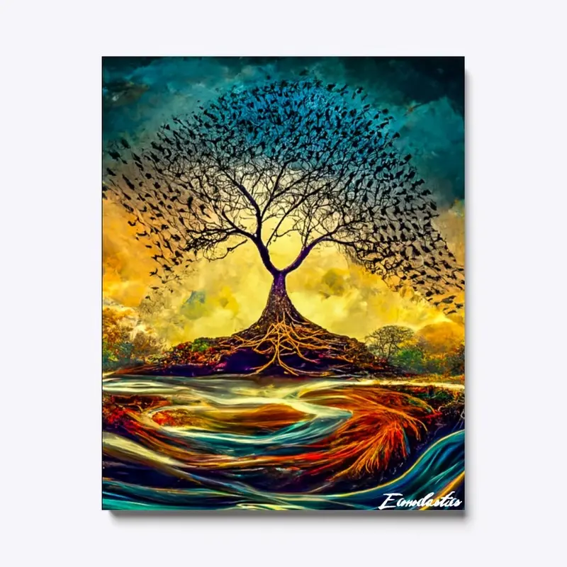 Tree of Life 5 - Jigsaw Puzzle or Canvas