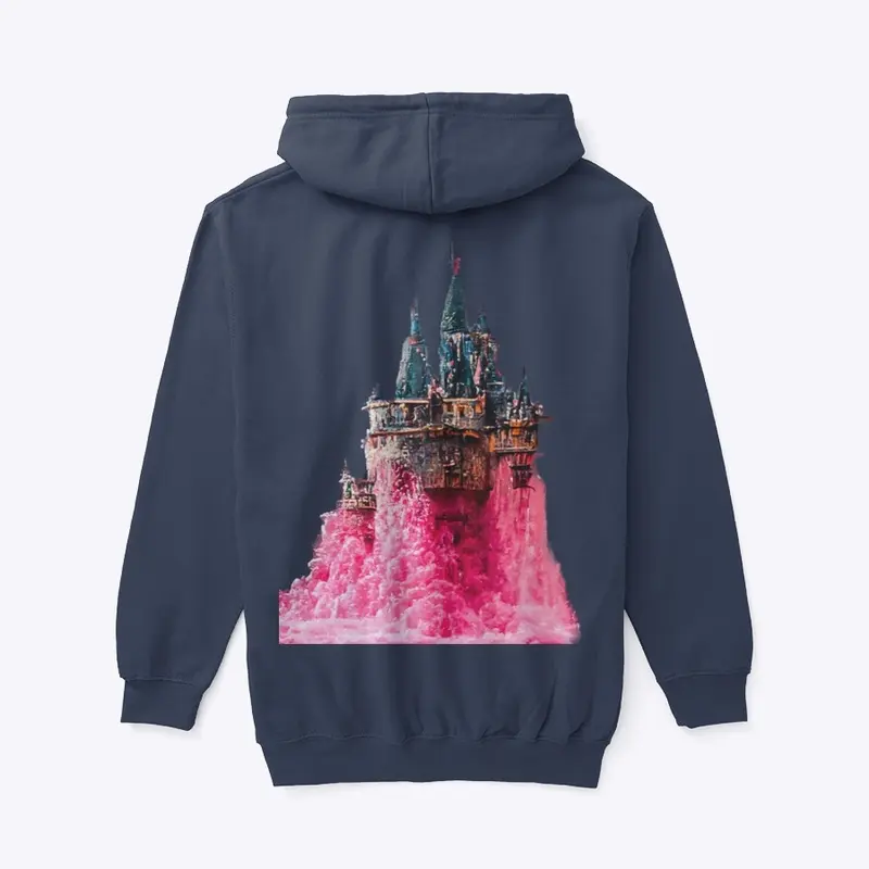 Pink Castle - Zipper Hoodie