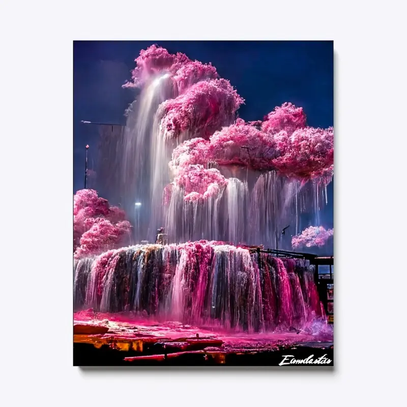 Pink Waterfalls 2