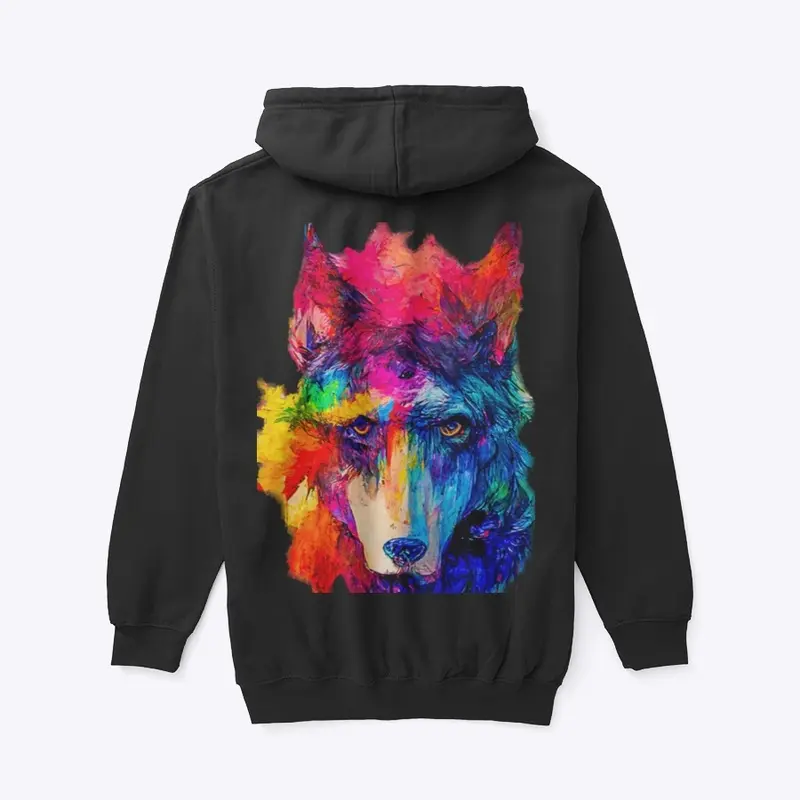 Wolf Love 3 - Zipper Hoodie