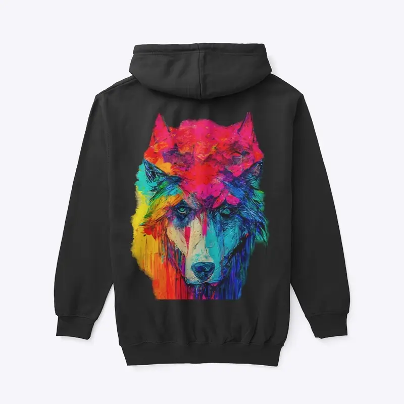 Wolf Love 1 - Zipper Hoodie