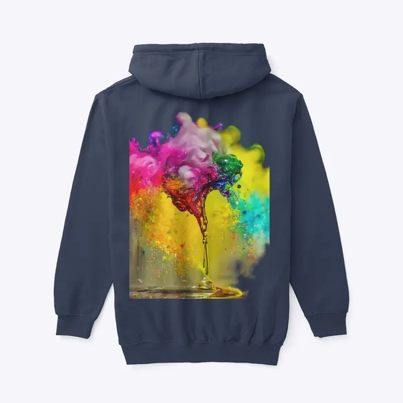 Paint Explosion 1 - Zipper Hoodie