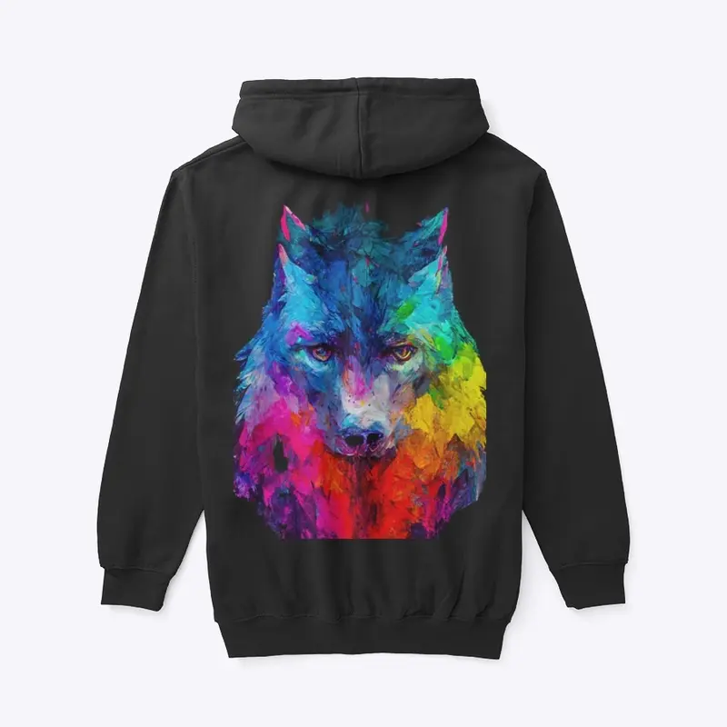 Wolf Love 2 - Zipper Hoodie 